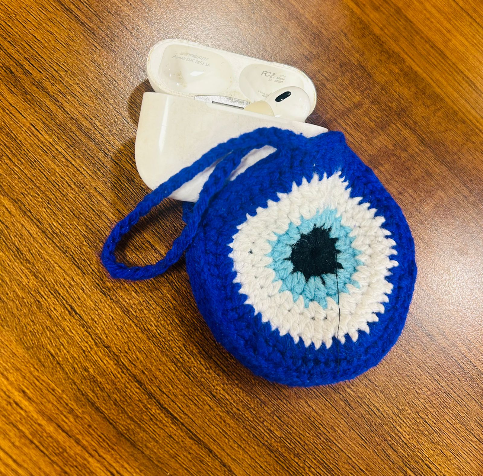 Detail for Evil Eye Apple Airpod Case
